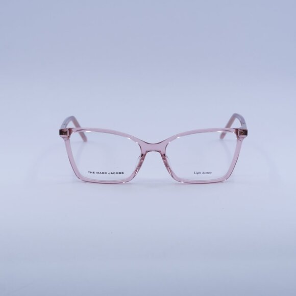 Marc Jacobs MARC 544 035J 00 Eyeglasses Transparent Pink Cat Eye 54mm Frame - Picture 3 of 11
